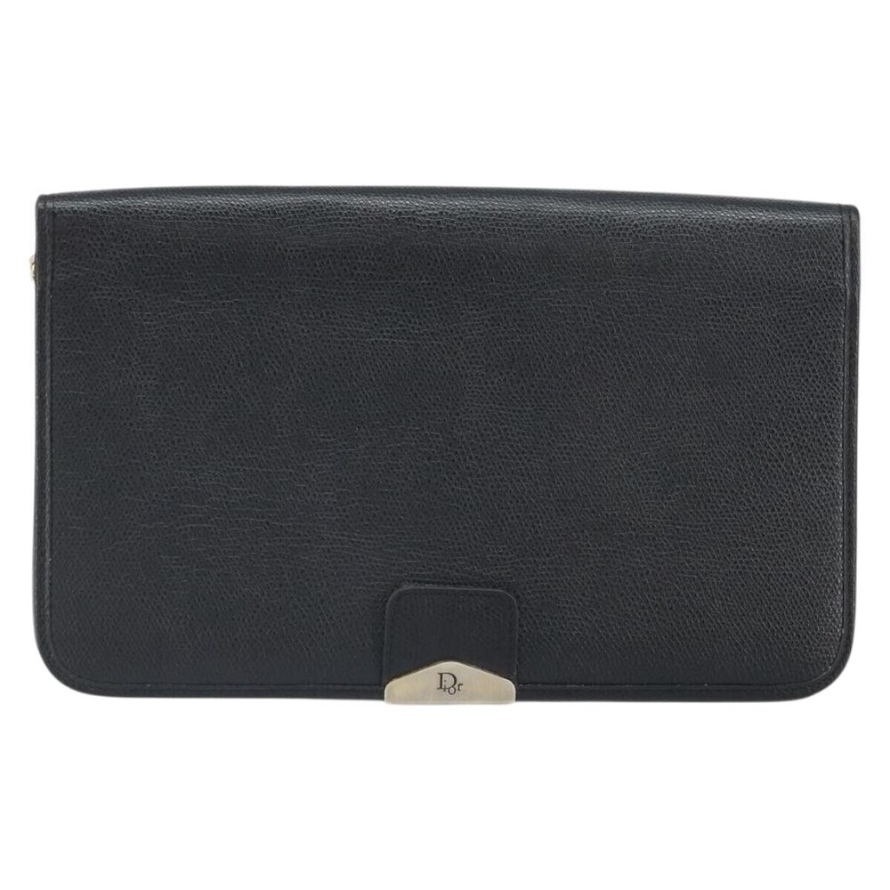 Christian Dior Vintage Chain Flap Leather